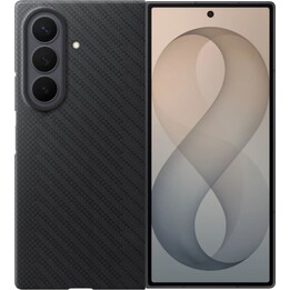 Capa traseira magnética de carbono preta para Samsung Galaxy Z Fold 8 Ultra