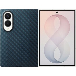Samsung Carbon-Rückseite, blau, magnetisch, für Samsung Galaxy Z Fold 8