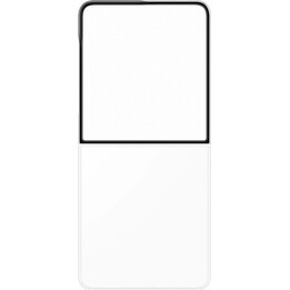 Capa traseira transparente para Samsung Galaxy Z Flip 8