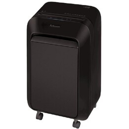 Fellowes LX210 Shredder / 4 x 12mm Mini Cut / Black