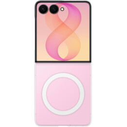 Transparente magnetische Rückseite für Samsung Galaxy Z Flip 8