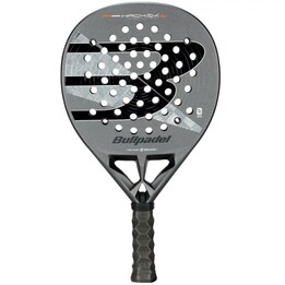Bullpadel Hack 04 Hybrid 2026 Padel Racket (Paquito Navarro) / Black and Grey