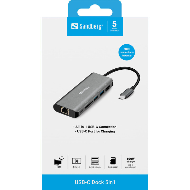 Sandberg 136-18 HUB USB