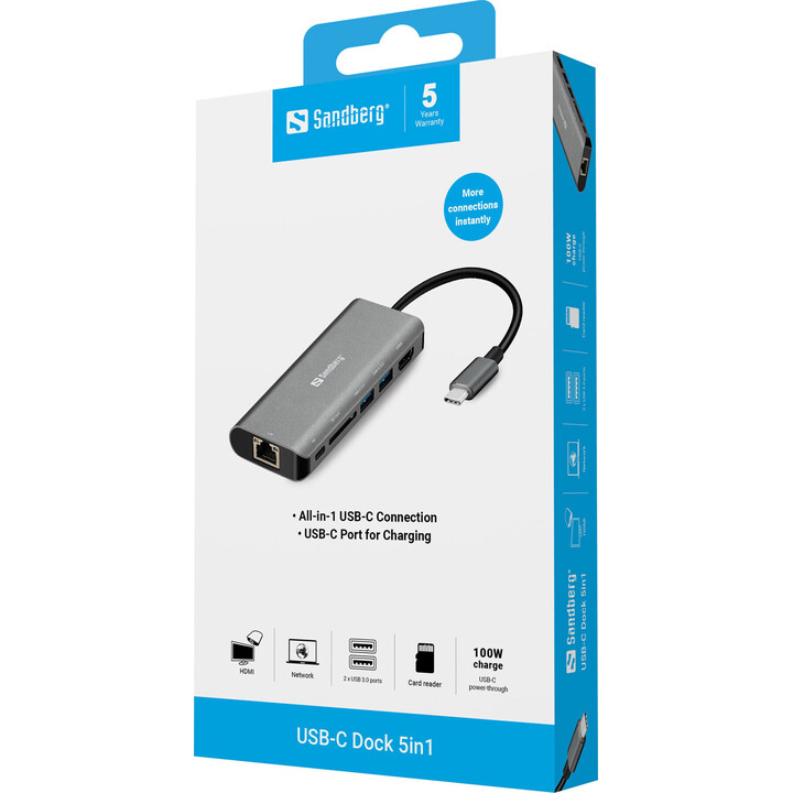 Hub USB Sandberg 136-18
