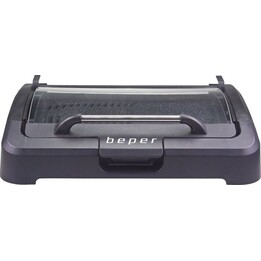Beper 90.871 Griglia Elettrica 2200W 39x29cm Antiaderente