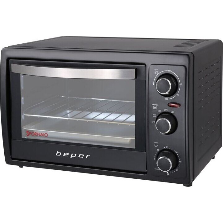 Beper 90.884 forno elettrico ventilato 30 L nero