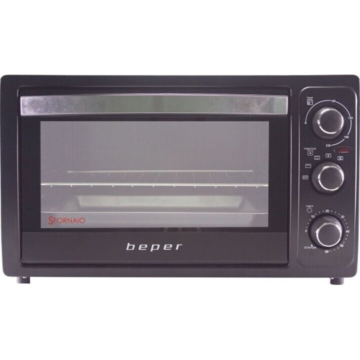 Beper 90.884 forno elettrico ventilato 30 L nero