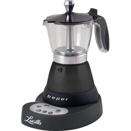 Beper BC.041N Cafeteira elétrica Lucilla preta