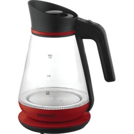 Prime3 SEK51RD electric glass kettle red