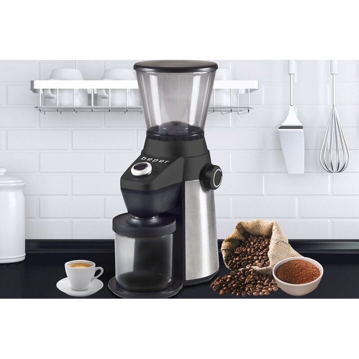 Beper BP.580 electric coffee grinder black