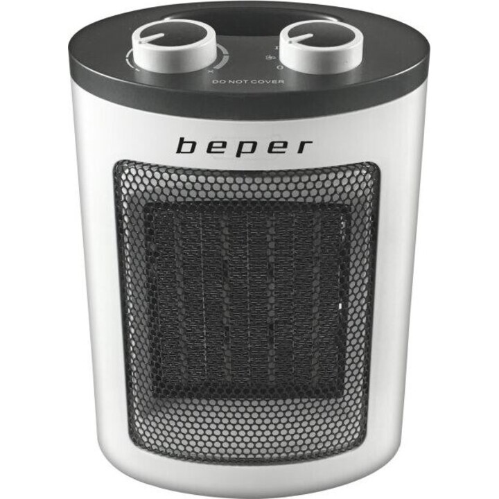Beper RI.080 aquecedor ventilador cerâmico 1500W preto