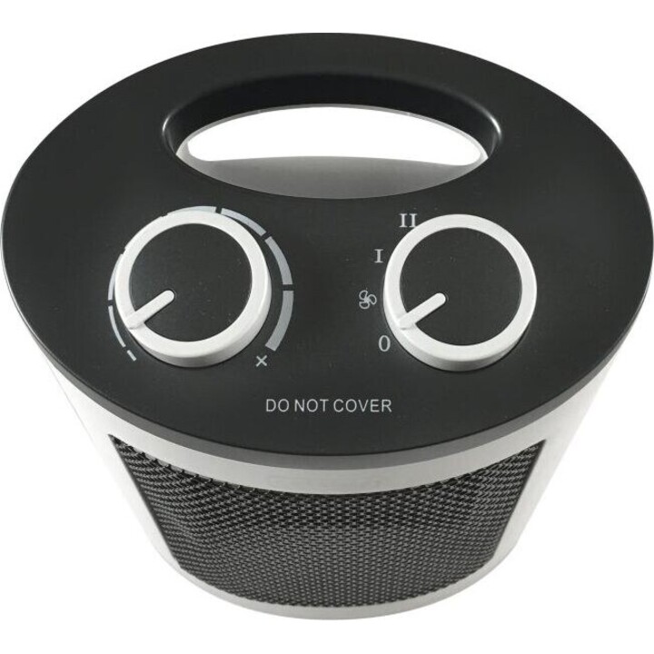 Beper RI.080 aquecedor ventilador cerâmico 1500W preto