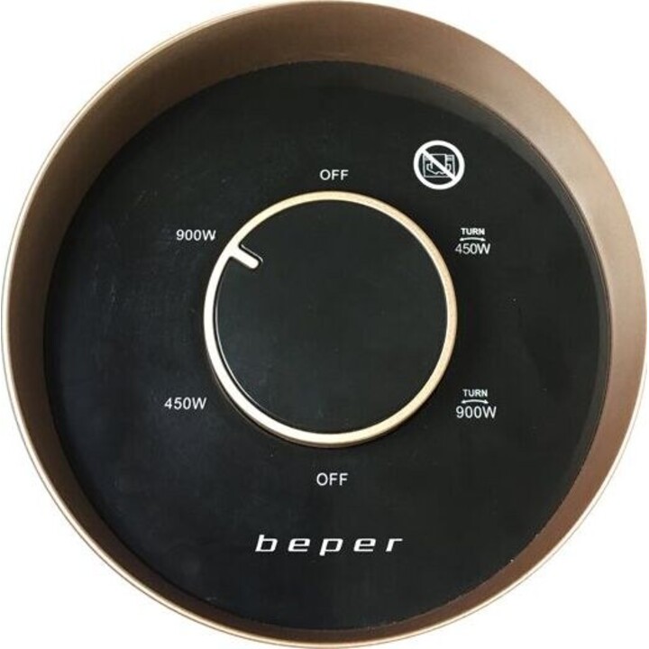 Beper RI.162 aquecedor elétrico dourado