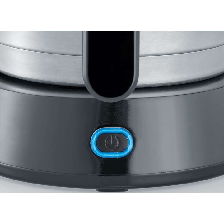 Severin KA 4835 macchina da caffè con caraffa termica, nero/argento