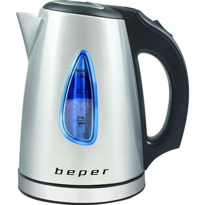 Beper BB.002 bouilloire électrique acier noir 1 l