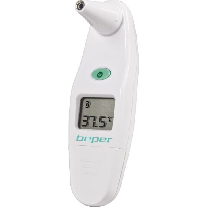 Beper 40.102 termómetro auricular digital branco