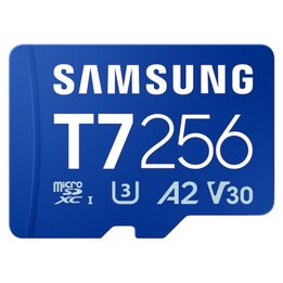 Scheda di memoria microSD XC da 256 GB per Samsung P7 / Classe 10 / 170 MB/s