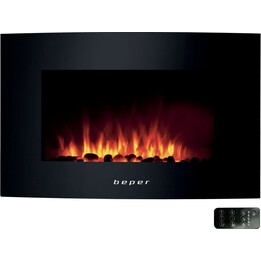 Beper RI.503 electric wall fireplace black