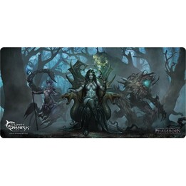 White Shark TMP-114 VESTIGE Gaming-Mauspad schwarz/blau