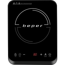 Beper BF.700 placa de inducción negra
