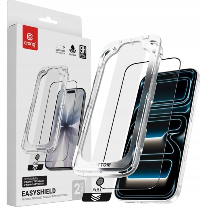 Crong Cristal Templado iPhone 17 Pro Max/16 Pro Max 2