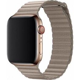 Pulseira de couro Devia Elegant (44 mm) para Apple Watch Stone