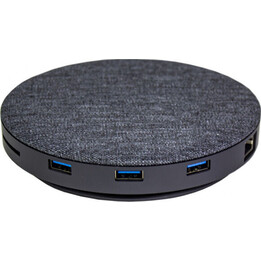 Devia UFO 10in1 HUB kabelloses Ladegerät grau