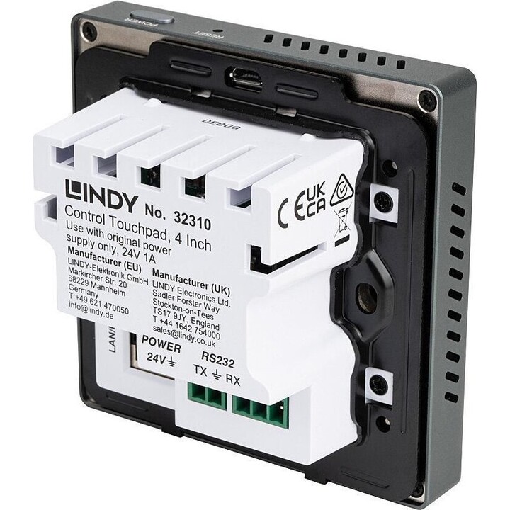 32310L - Painel de controle sensível ao toque, 4 polegadas