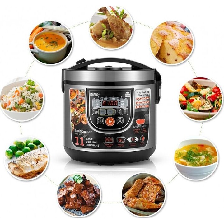 ForMe FMC-5101 multicuiseur 5 l acier inoxydable noir