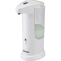 Beper P201UTP004 automatic soap and sanitizing gel dispenser white