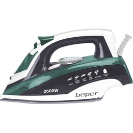 Beper P204FER003 Plancha de vapor 2600 W Acero inoxidable