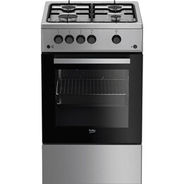Cucina a gas indipendente Beko FSG52020FX in acciaio inox