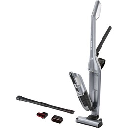 Bosch BCH3P210 aspirateur balai et balai électrique Aspirateur-balai 2 en 1 AC/Batterie Sec Sans sac 0,4 L Noir, Gris