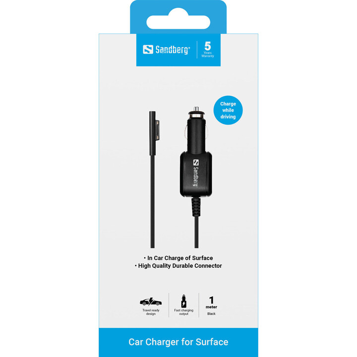 Sandberg 441-00 Car Charger Surface Pro 3-8