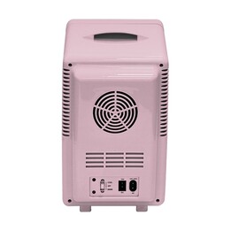 Mini frigorifero ELLE Home ESDAF01PUEU da 6 litri con specchio per il trucco a LED, viola