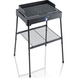 Severin PG 8568 griglia elettrica da appoggio nera