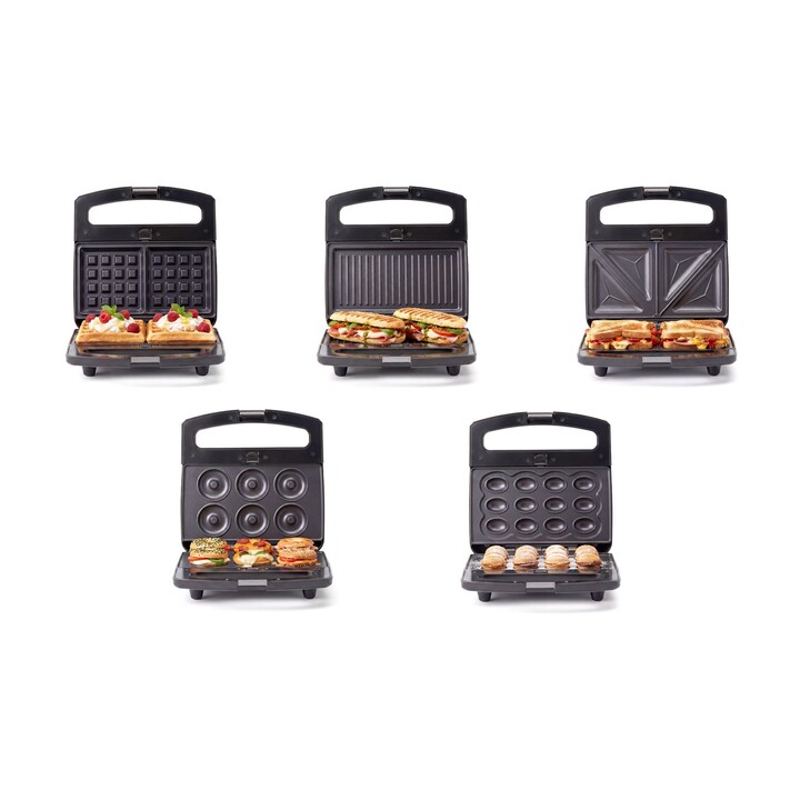 Grille-pain PROMIS 5 en 1 FORMEA /sandwichs, biscuits, noix, gaufres, beignets, grill/