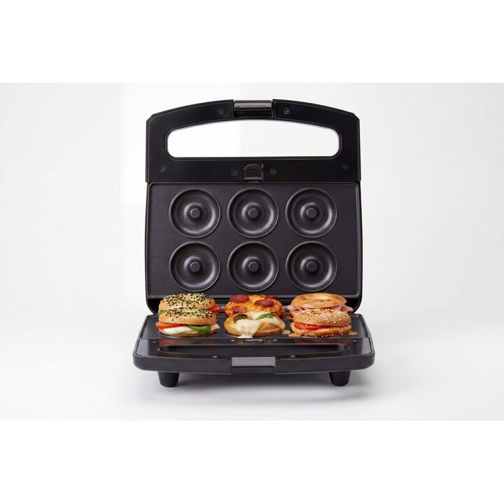 PROMIS 5-in-1 Toaster FORMEA /Sandwiches, Kekse, Nüsse, Waffeln, Donuts, Grillen/