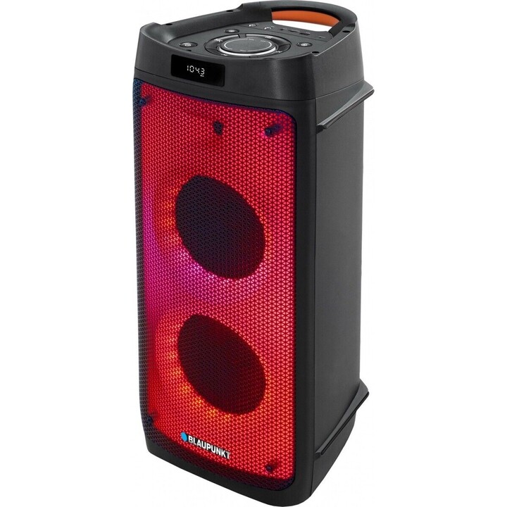 Blaupunkt PB06DB coluna partybox Bluetooth karaokê preta