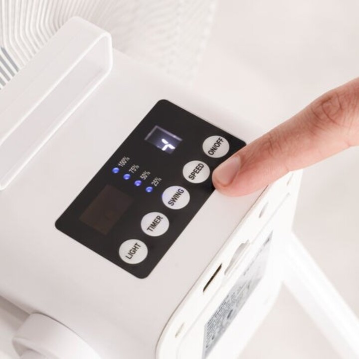 Ventilador sem fio Taurus Boreal 16CR Go 35W Ø40cm 4 em 1