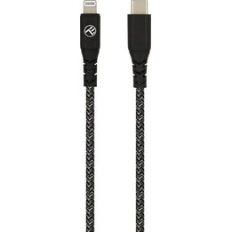 Cabo de dados Tellur Green Tipo C para Lightning 3A PD60W 1m em nylon preto