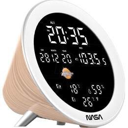 Estación meteorológica/altavoz de madera NASA WSP1700 BT Ship