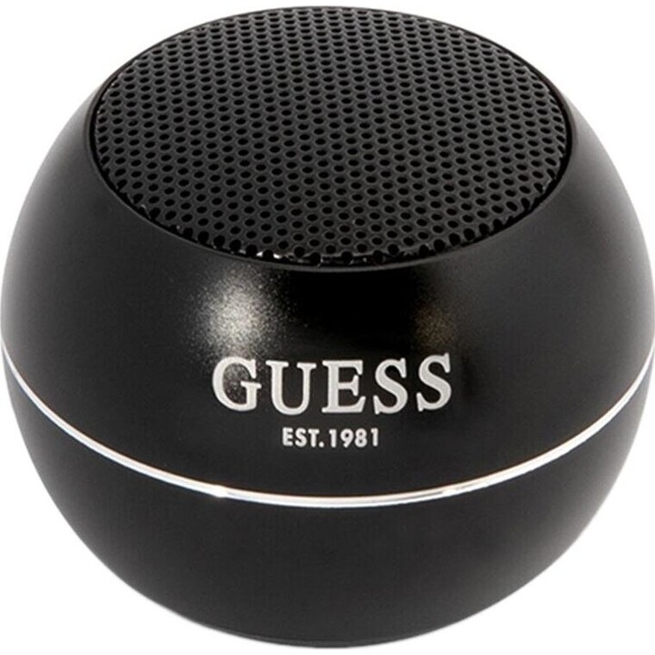 Guess Mini Bluetooth-Lautsprecher 3W 4H Schwarz