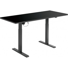 White Shark DARK-FORCE escritorio gaming eléctrico negro