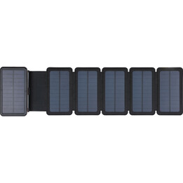 Batterie externe solaire Sandberg 420-73 à 6 panneaux, 20 000 mAh
