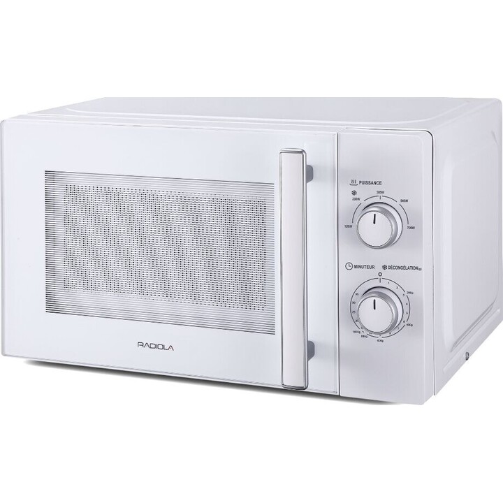Radiola RAMW20SMW Mikrowelle ohne Grill weiß
