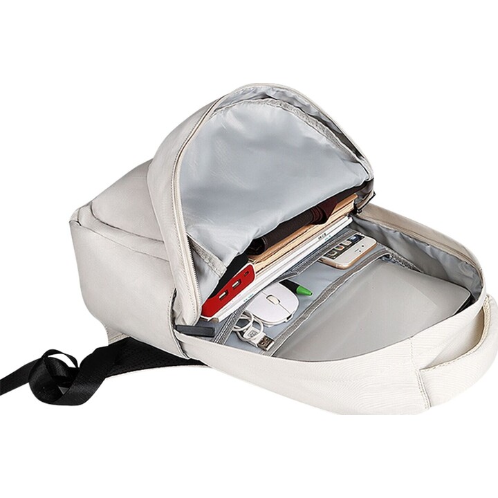 SPONGE Milk backpack 13"-15.4" white