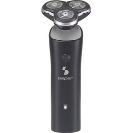 Beper P304BAR003 rechargeable rotary shaver black