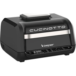 Beper Cucinotto P101FRI080 multifunction digital air fryer and grill black