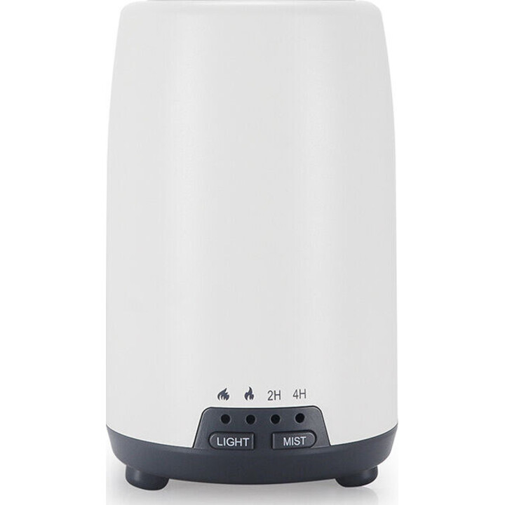 Diffuseur d'arômes Tellur Flame 240 ml, 12 heures, télécommande, blanc